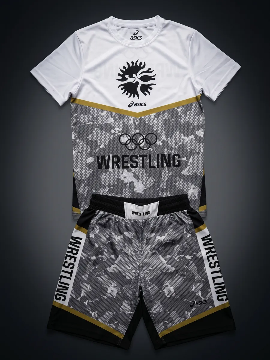 Рашгард мужской спортивный комплект WRESTLING