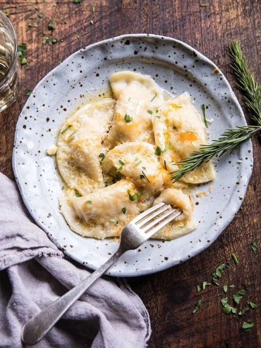 Макс&Настя Вареники с адыгейским сыром и зеленью 400г заморозка, 400 г, фото 6