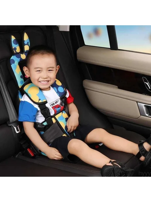 Автомобильная подушка для детей J839 фиолетовый детская, фиолетовый, фото 7