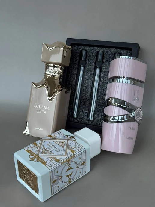 arabianaroma Парфюмерный женский подарочный набор Lattafa 3 по 10 ml, 10 мл, фото 4
