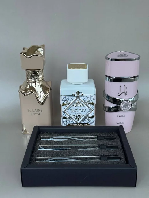 arabianaroma Парфюмерный женский подарочный набор Lattafa 3 по 10 ml, 10 мл, фото 5
