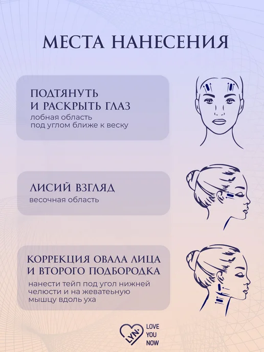 Кинезиотейп 1см Х 3 5см Прозрачный 40шт, 40 шт, фото 4