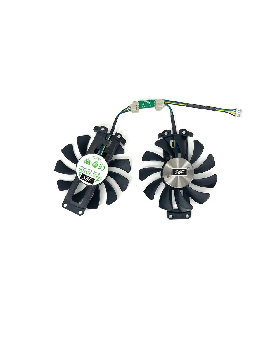 GA81S2U 0.38A 75-мм вентилятор для ZOTAC GTX 960 черный