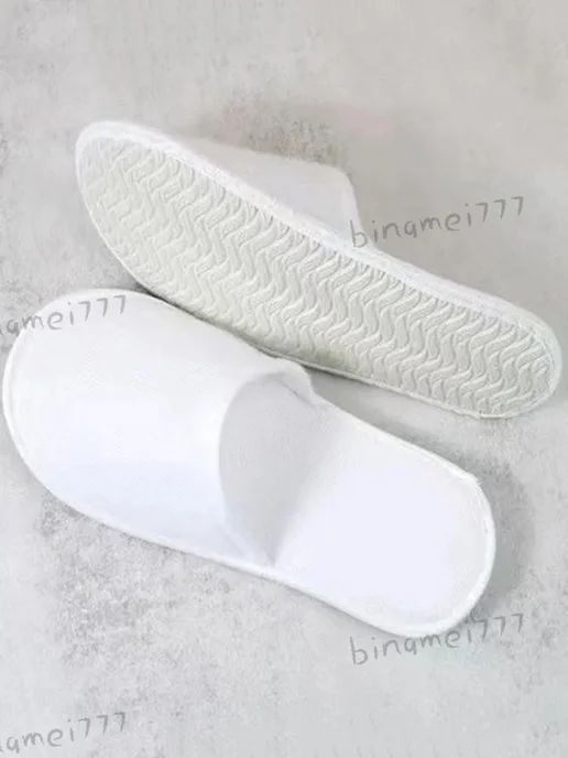 Тапочки однораз. для гостиниц, солярия, белые, 10 шт, 10 шт, фото 7