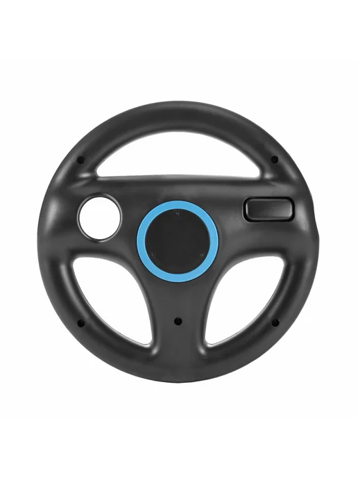 Руль для Mario Racing игр управляемый (чёрный), черный, фото 3