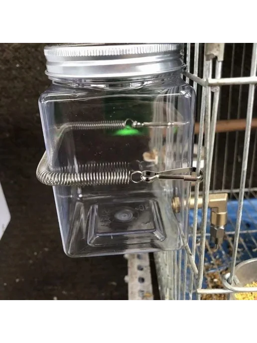 Пружины крепления поилки для птиц, грызунов 10 шт, 10 шт