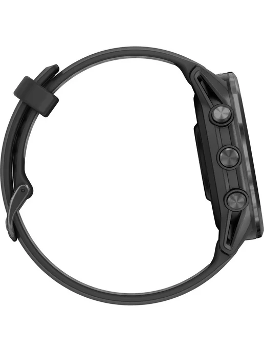 Garmin Часы Forerunner 970 – Carbon Gray DLC Titanium черные, черный, фото 7