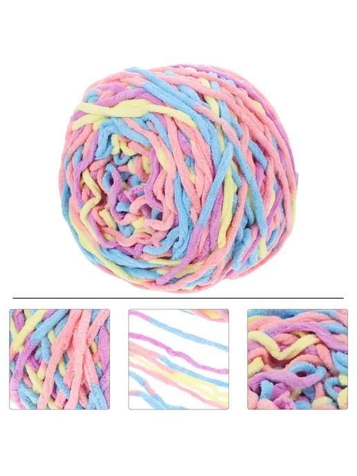 Пряжа для вязания Multi, 14x13 см, 14x13 см, фото 6