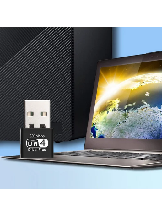 USB WiFi адаптер для ПК, Ethernet 2.0 LAN, WIFI4, вариант, фото 2