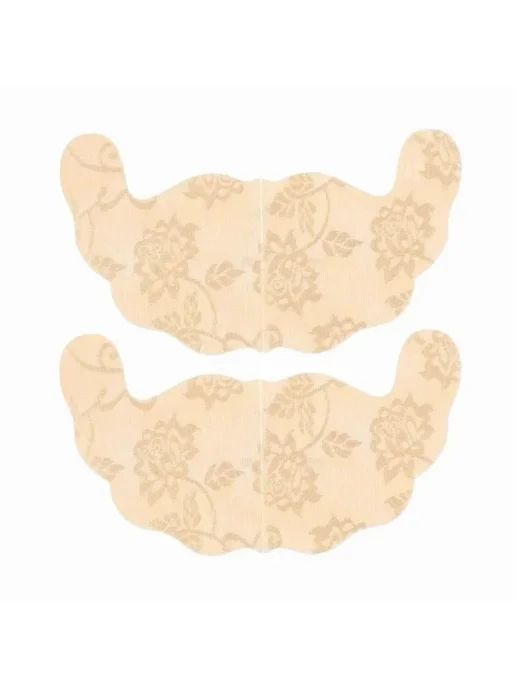 Самоклеящиеся накладки на соски U-образные Черно-серый, вариант, фото 4