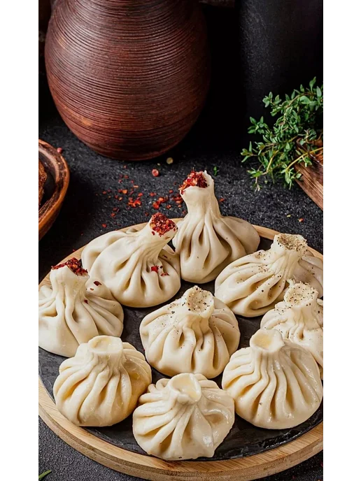 Макс&Настя Хинкали с говядиной и зеленью 360 г замороженные, 360 г, фото 3