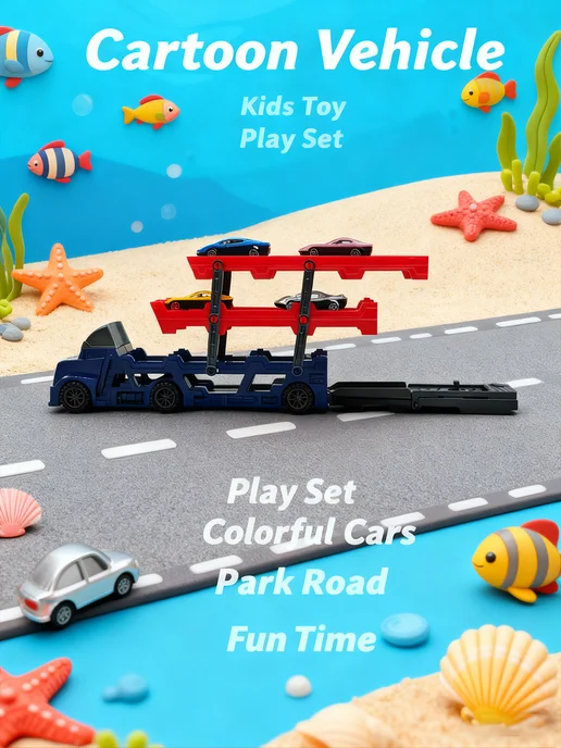 ToysOnline Игрушечный автомобиль -Подарки на новый год, красный, фото 2