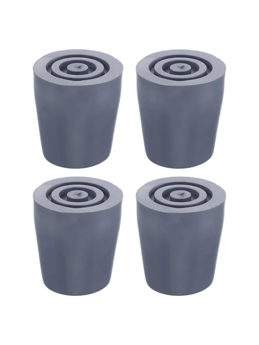 Наконечники для ходунков 3.80x3.50x3.50см серый 4 шт, 3.80x3.50x3.50 см, 4 шт, фото 2