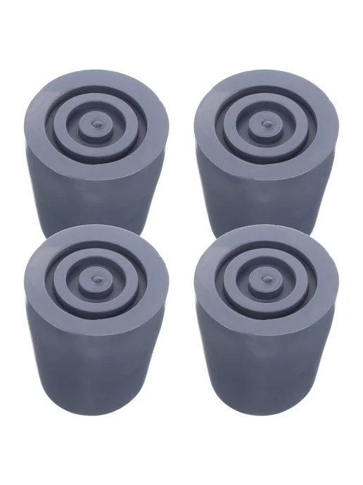 Наконечники для ходунков 3.80x3.50x3.50см серый 4 шт, 3.80x3.50x3.50 см, 4 шт, фото 3