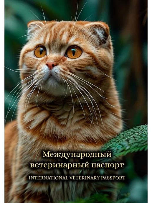 StarHoll Ветеринарный паспорт, серый