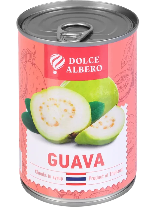 Гуава DOLCE ALBERO кусочки в сиропе, 425мл, 425 мл