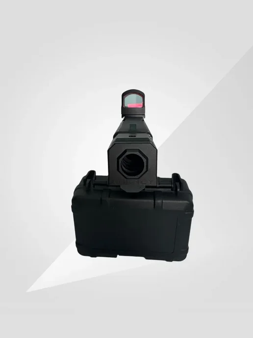 ДТК (компенсатор) для страйкбольного пистолета Glock (глок), черный, фото 6
