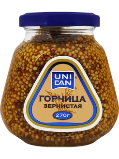 UNI DAN Горчица Зернистая 270г. 8шт.
