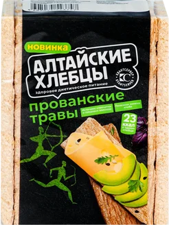 Хлебцы пшеничные АЛТАЙСКИЕ с зеленью 75г