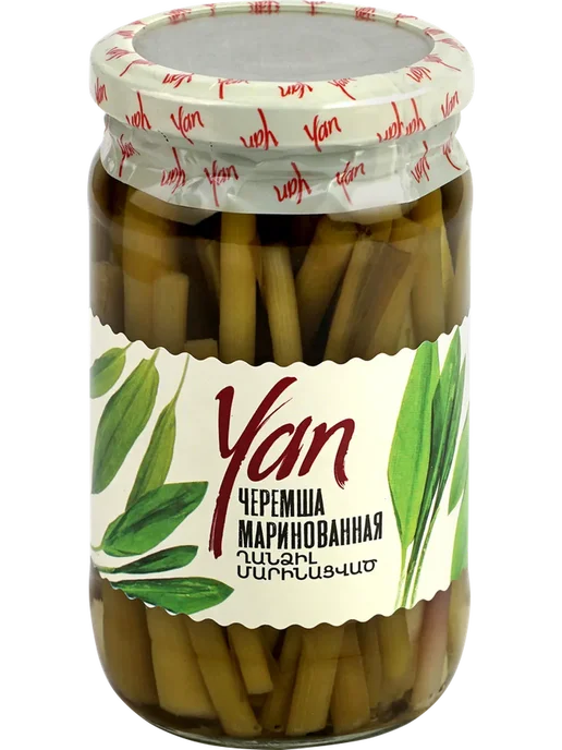 Черемша маринованная YAN, 350г, 350 г, фото 3