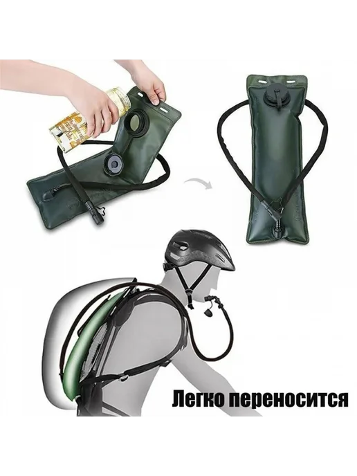 Гидратор 3 л армейский зеленый, 3 л, фото 7