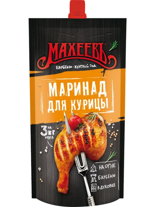 Маринад для курицы МАХЕЕВЪ Горчичный 300г, 300 г