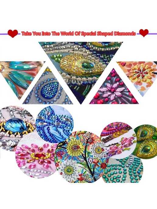 6шт DIY Крыш Мот Magnet комплект Алмазная живопись, 6 шт, фото 8