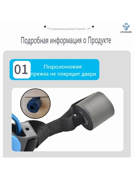 Тренажер для реабилитации после инсульта и гемиплегии синий, синий, фото 2