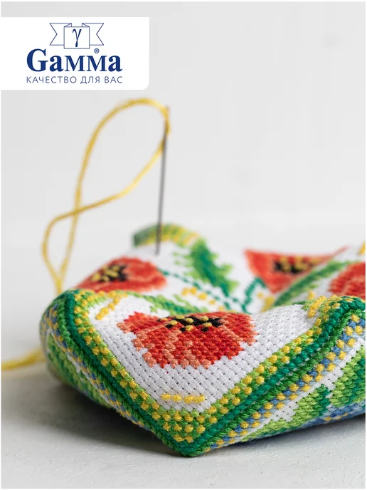 GAMMA Набор ниток мулине Гамма 24 шт 8 м оптом для вышивания, 24 шт, 8 м, фото 7