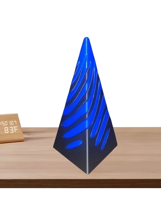 3D Spiral Фиджит-игрушка для снятия стресса, синий, синий, фото 2