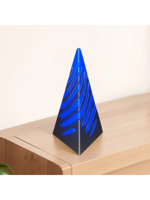 3D Spiral Фиджит-игрушка для снятия стресса, синий, синий, фото 5