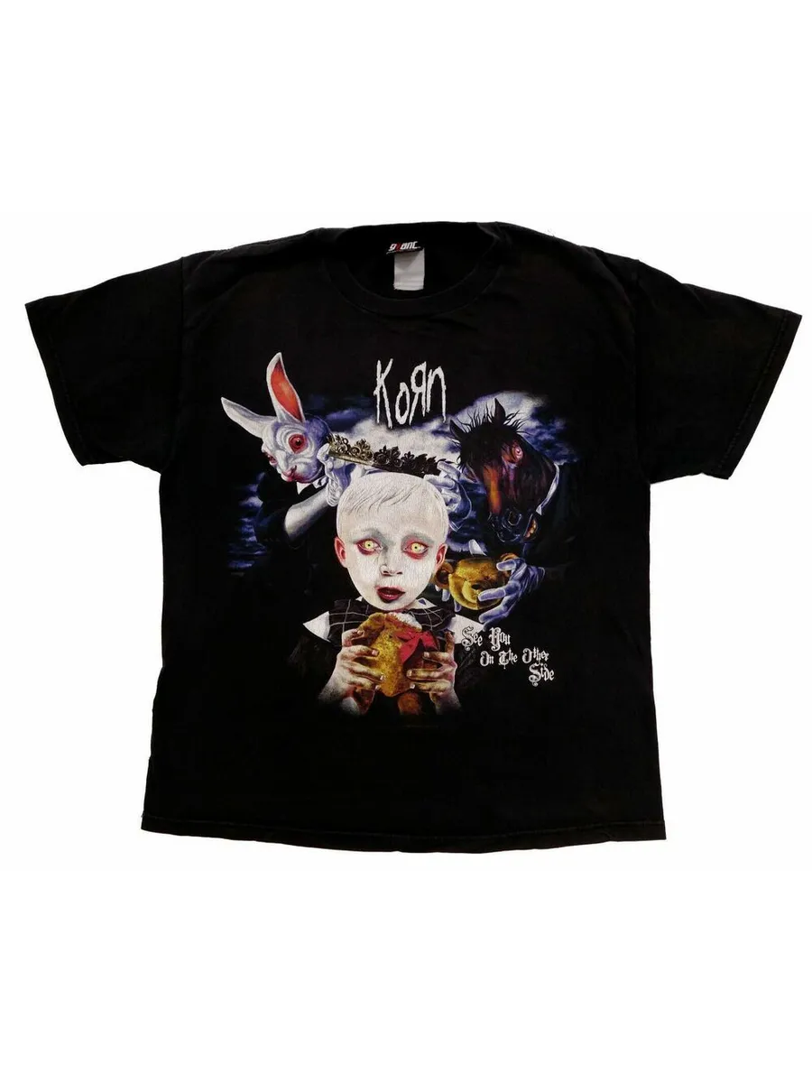 Korn See You On The Other Side Vintage Distressed Tee