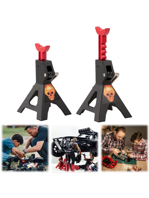 2шт для RC Crawler 6Т подъемный домкрат регул высоты (жёлты, 2 шт, фото 2