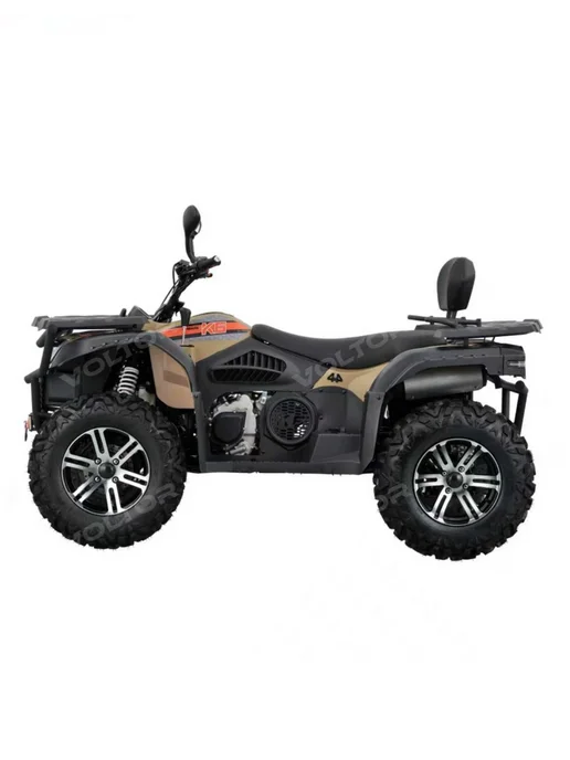 Бензиновый Квадроцикл Kugoo K6 полный привод, 500 куб, черный, фото 3