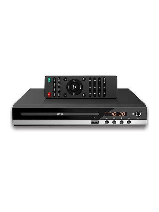 Ростерс DVD плеер PlaySlim, черный, черный, фото 8