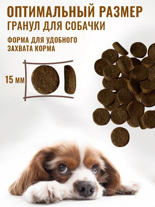 Сухой корм Деревенские лакомства для собак, ягненок, 12 кг, фото 2