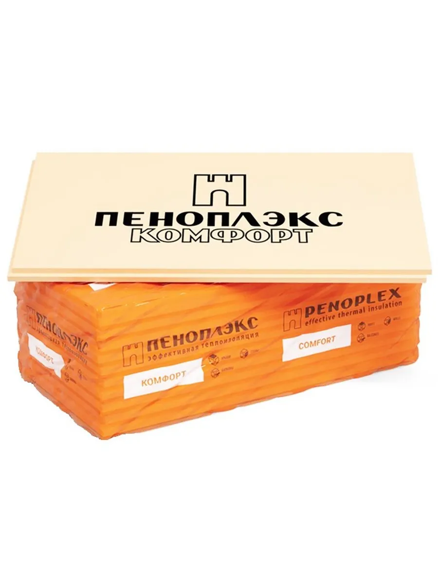 ПЕНОПЛЕКС Комфорт утеплитель XPS 1185х585х50 мм