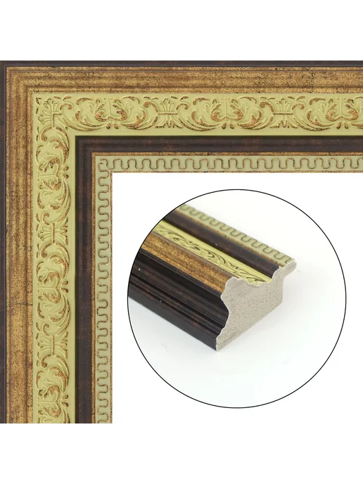 Кинешемская рамочка Рамка багетная для картин со стеклом 30 x 24 см, РБ-289, 30x24 см, фото 2