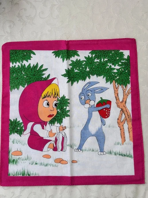 Lapastel Платок 28х28 см. 1 штука детский, 28x28 см, фото 2