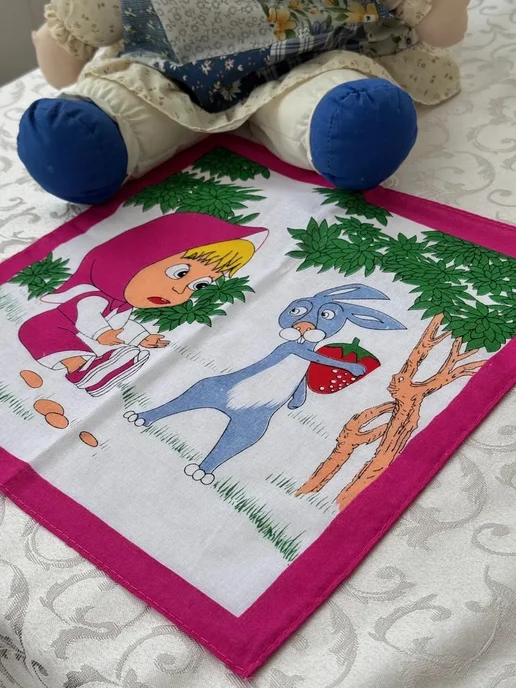Lapastel Платок 28х28 см. 1 штука детский, 28x28 см, фото 4