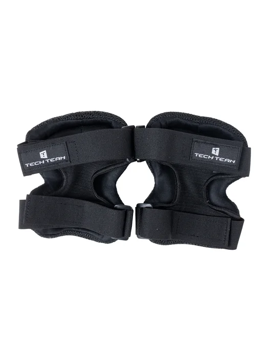 TECH TEAM Комплект защиты Safe fit adult 3.0 black, черный, фото 6