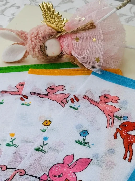La Pastel Набор носовых платков 3 предмета 20х20 см, 20x20 см, фото 7