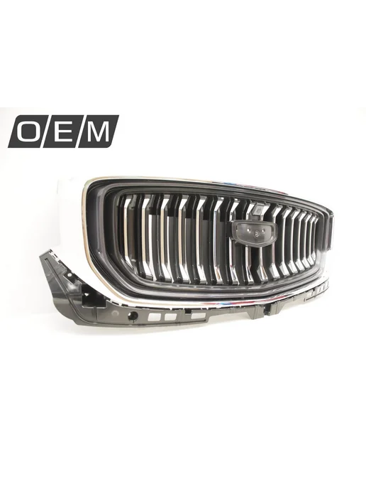 O.E.M. Решетка радиатора Geely Monjaro 2021-нв, черный, фото 3