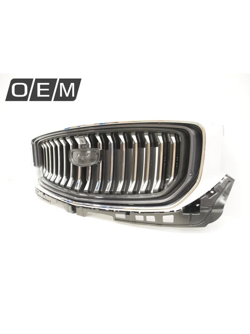 O.E.M. Решетка радиатора Geely Monjaro 2021-нв, черный, фото 4