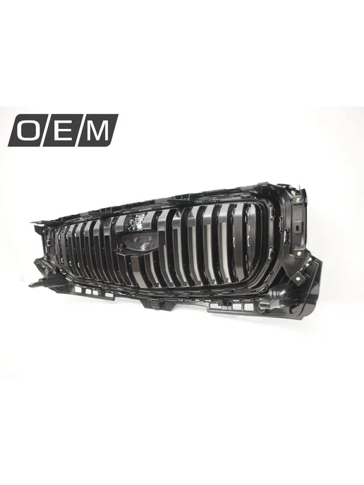 O.E.M. Решетка радиатора Geely Monjaro 2021-нв, черный, фото 7