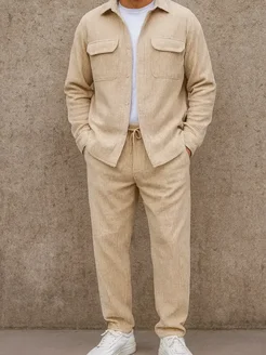 костюм повседневный вельвет