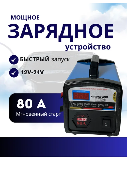 Зарядное устройство для аккумулятора, вариант