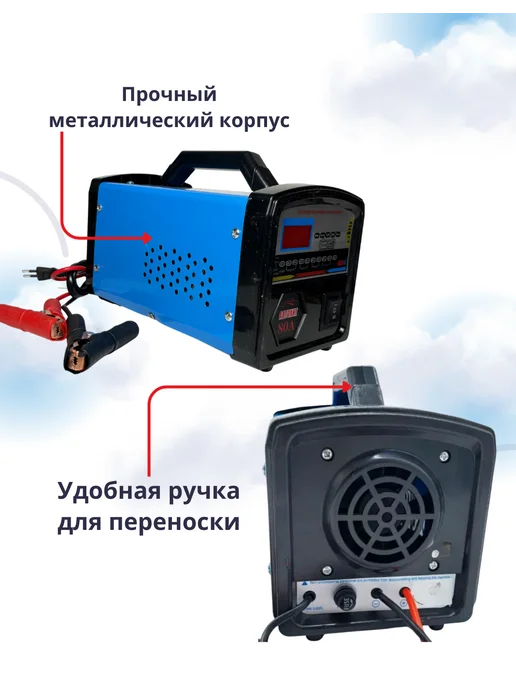 Зарядное устройство для аккумулятора, вариант, фото 5