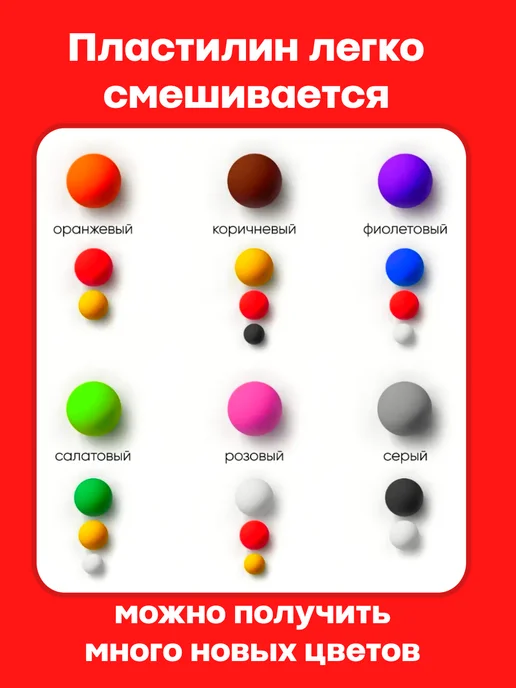 Гамма.. Пластилин для школы мягкий набор для лепки, вариант, фото 5