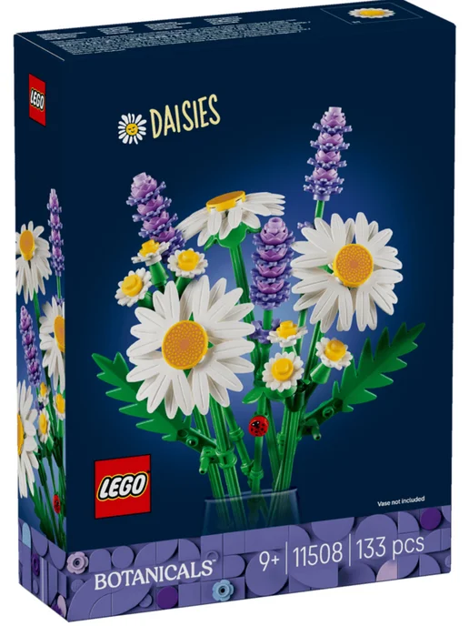 LEGO Конструктор Botanical Collection 11508 Маргаритки, белый